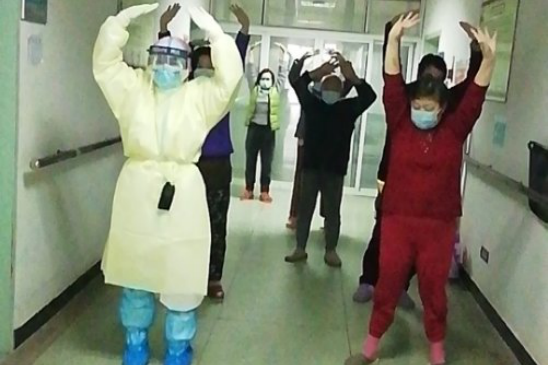 “awc77万象城官网抗疫强身功”抗疫成效初显