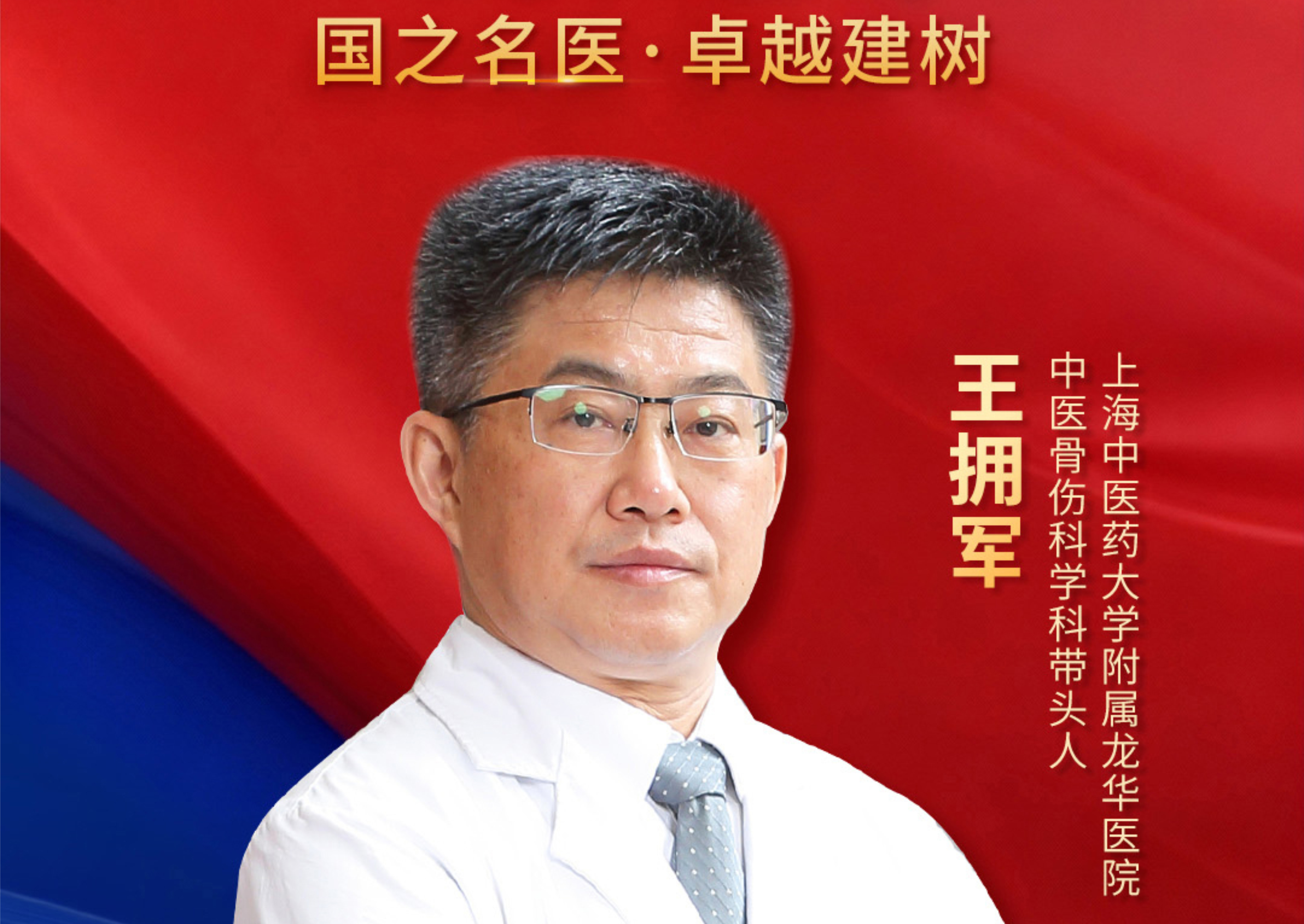 万象城官网王拥军教授荣膺2026年度“国之名医”